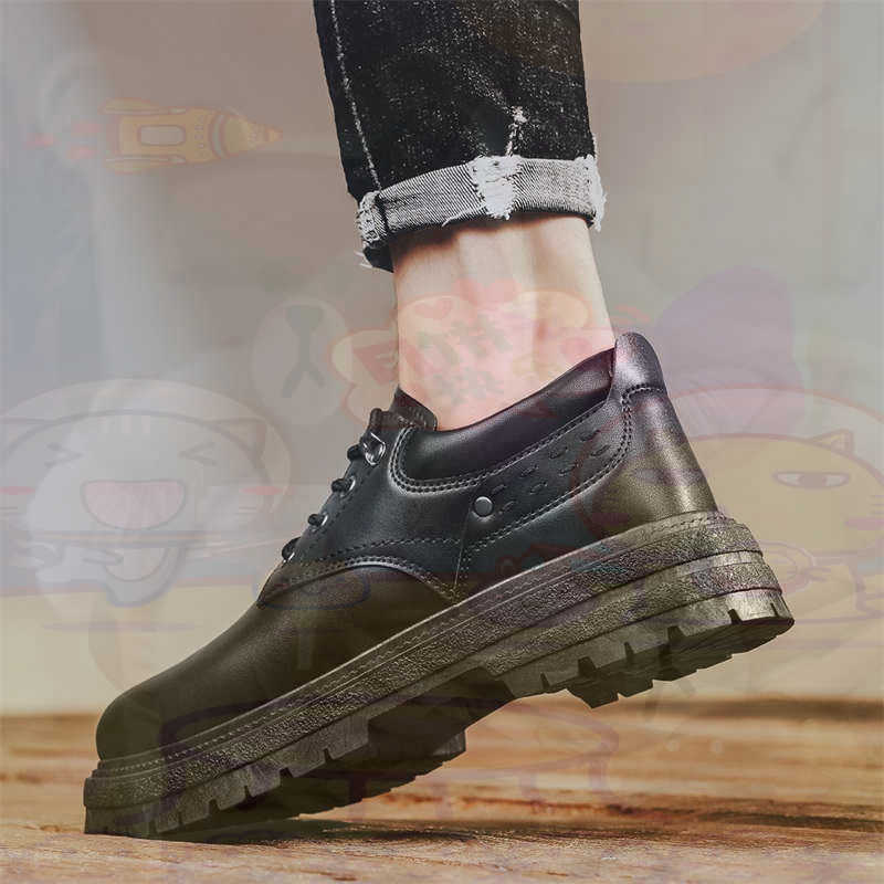 Luxury Lifestyle Outfit - Dark Natural Leather Fashion Trainers Tennis