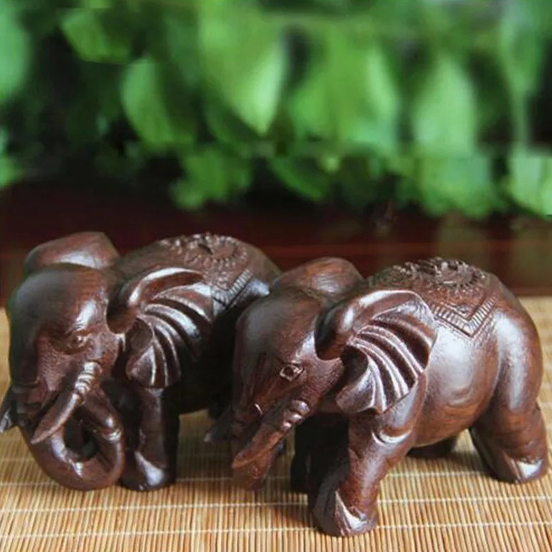 Luxury Elephant Figurine Woode - Luxury Lifestyle Items 评论和价格