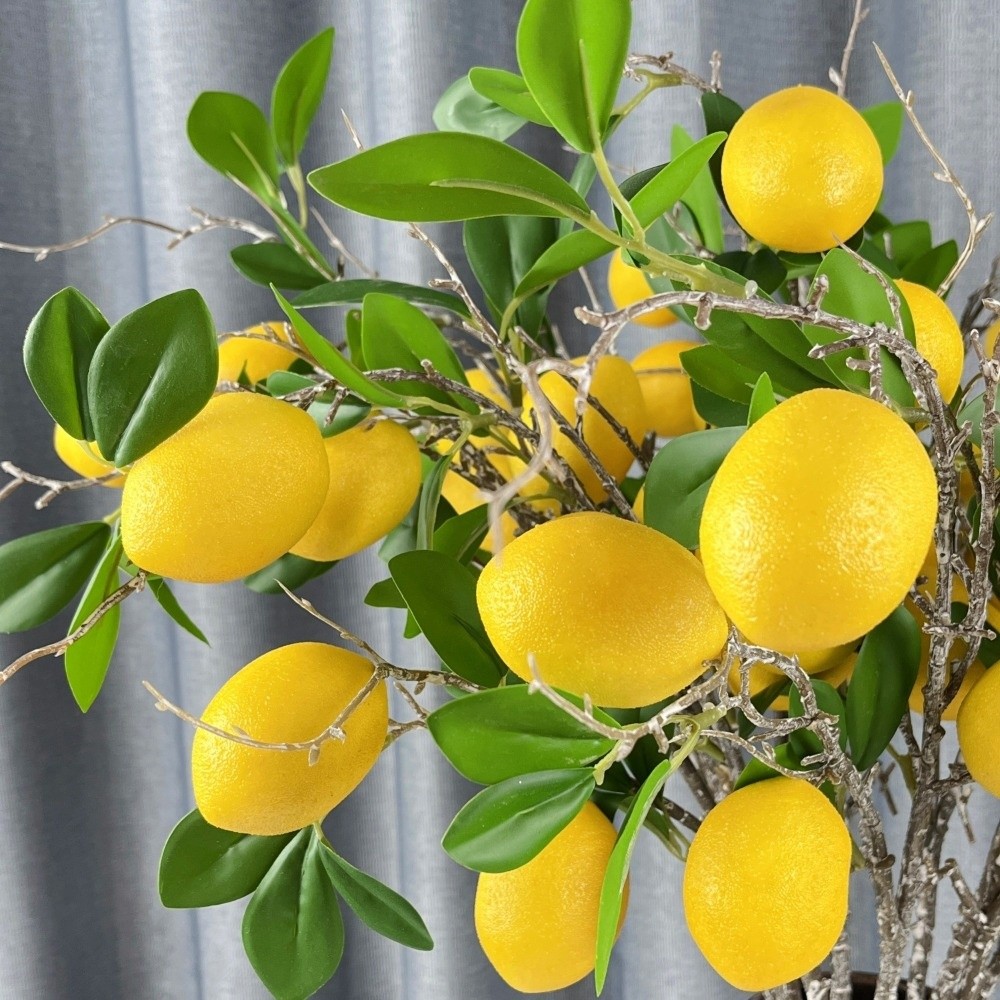 Green Leaves Artificial Lemon  - Luxury Lifestyle Items 评论和价格