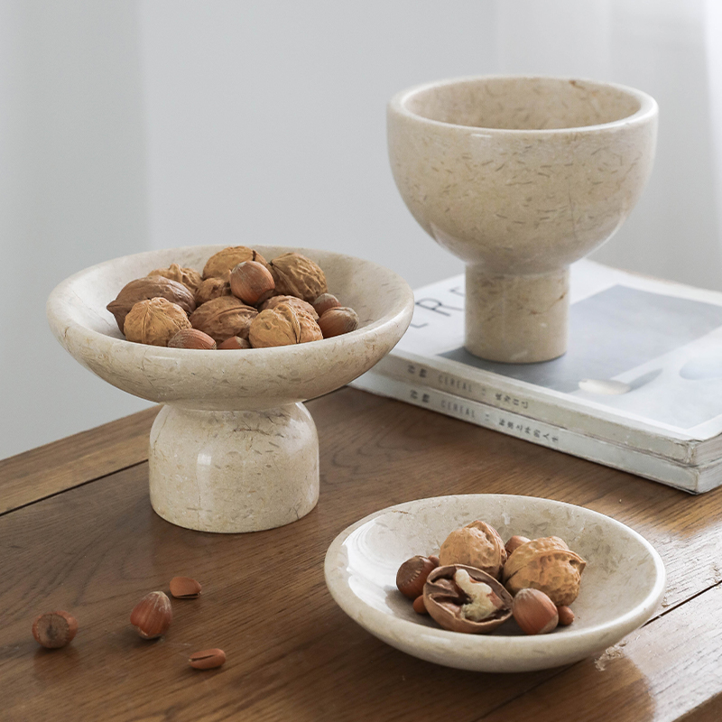 Compote Marble Material Sundri - Luxury Lifestyle Items 评论和价格