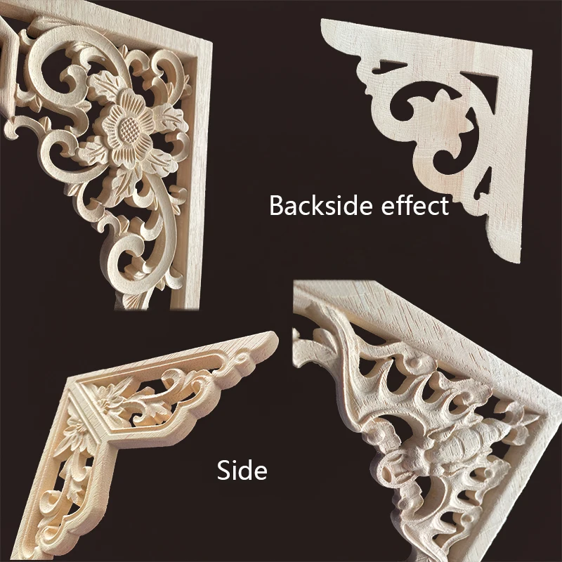 Wood Corner Joint Onlay Appliq - Luxury Lifestyle Items 评论和价格