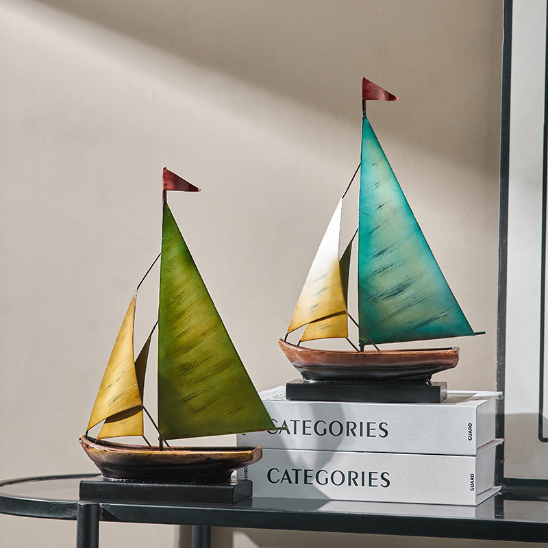 Creative Sailboat Model Orname - Luxury Lifestyle Items 评论和价格