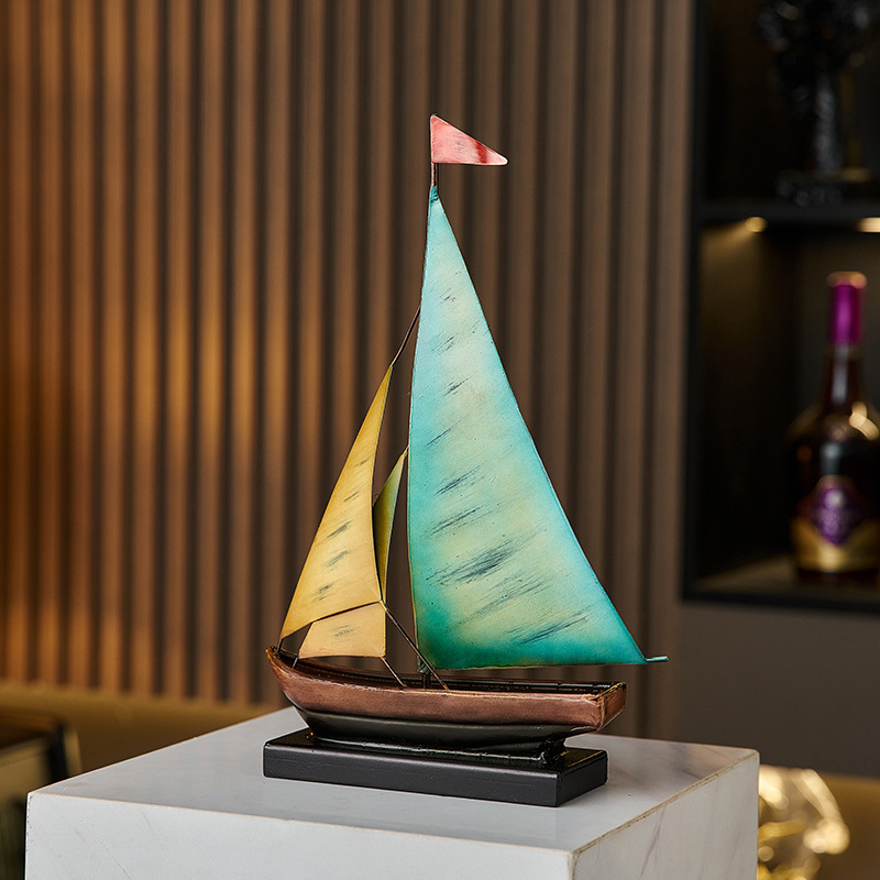 Creative Sailboat Model Orname - Luxury Lifestyle Items 评论和价格