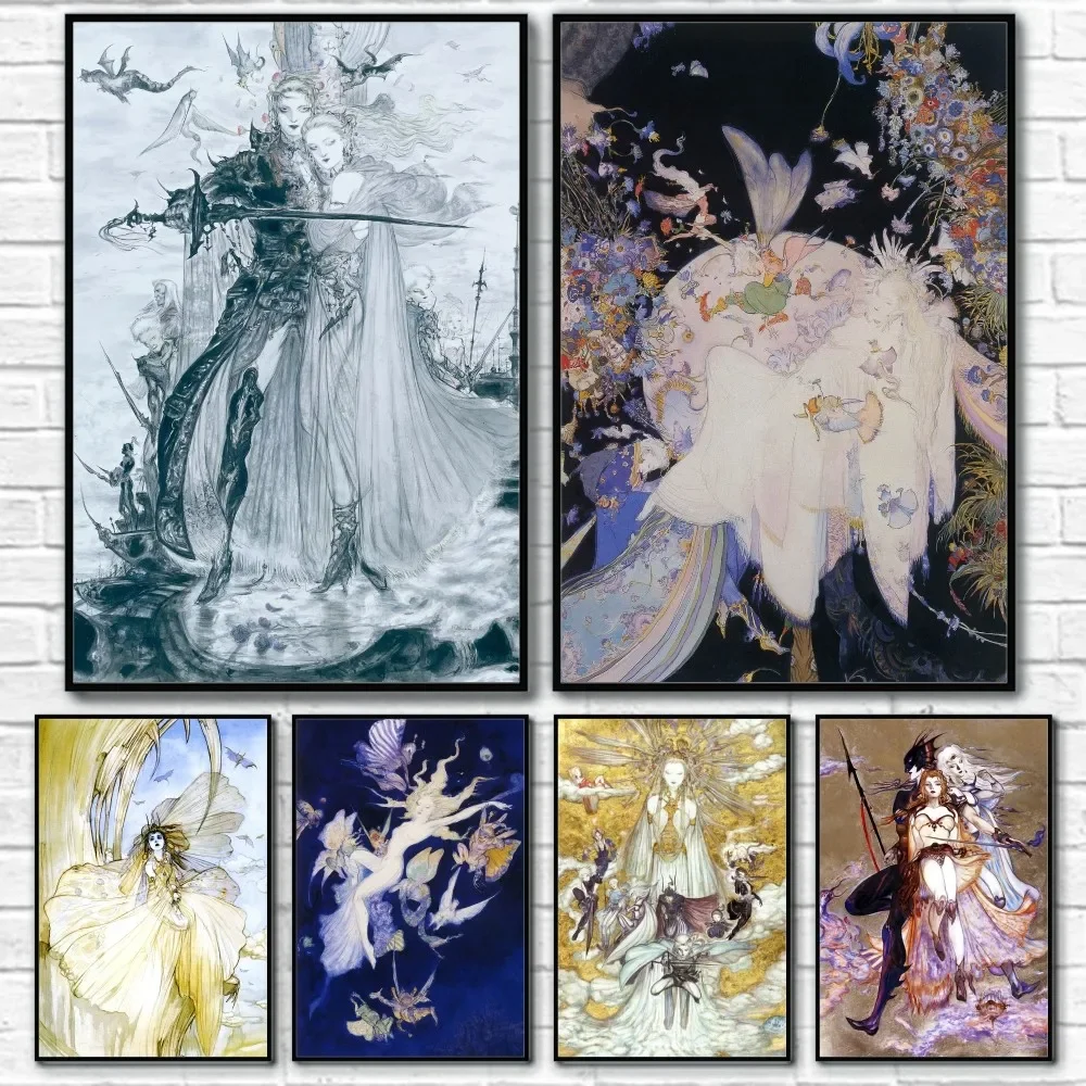 Yoshitaka Amano Final Fantasy  - Luxury Lifestyle Items 评论和价格